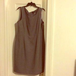 Size 18 grey Kasper sheath dress.